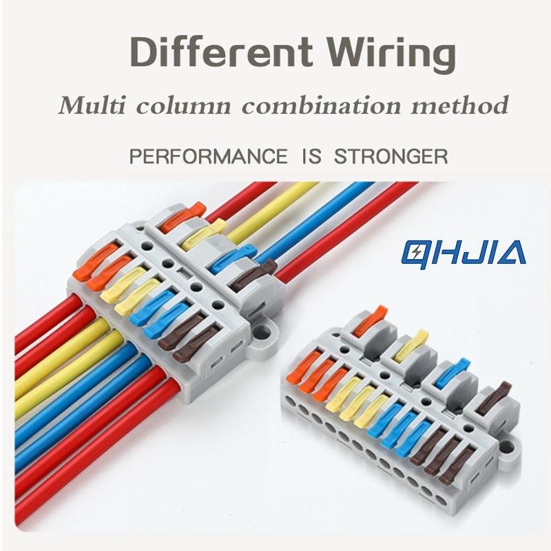 Push Fit Connector - Universal Quick Push-in Electrical Wire Terminal