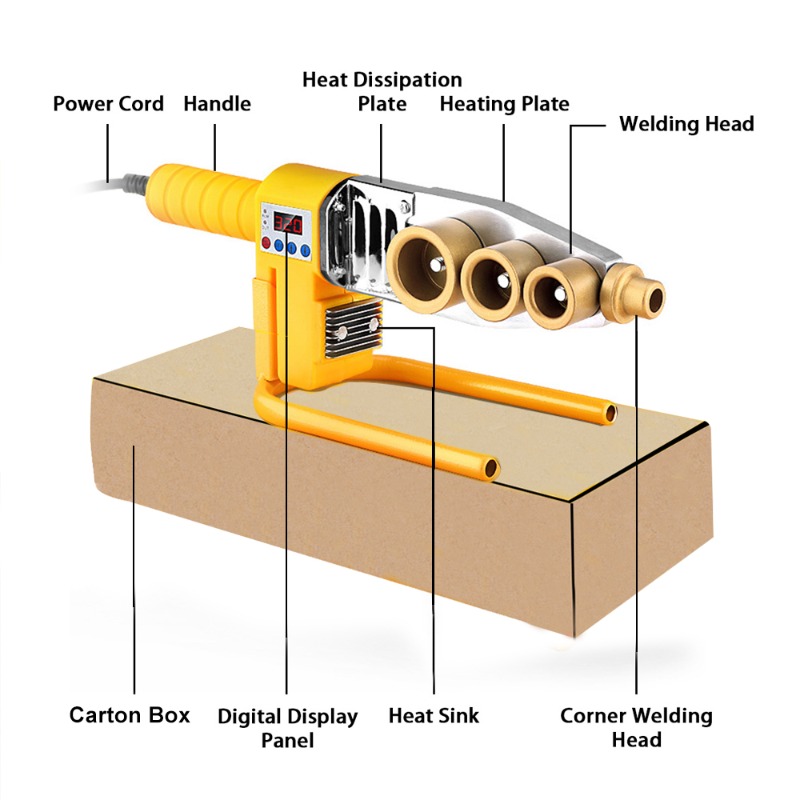 600/800/1000W Pipe Welding Mac - مراجعة Pipe Freeze Spray وسعره