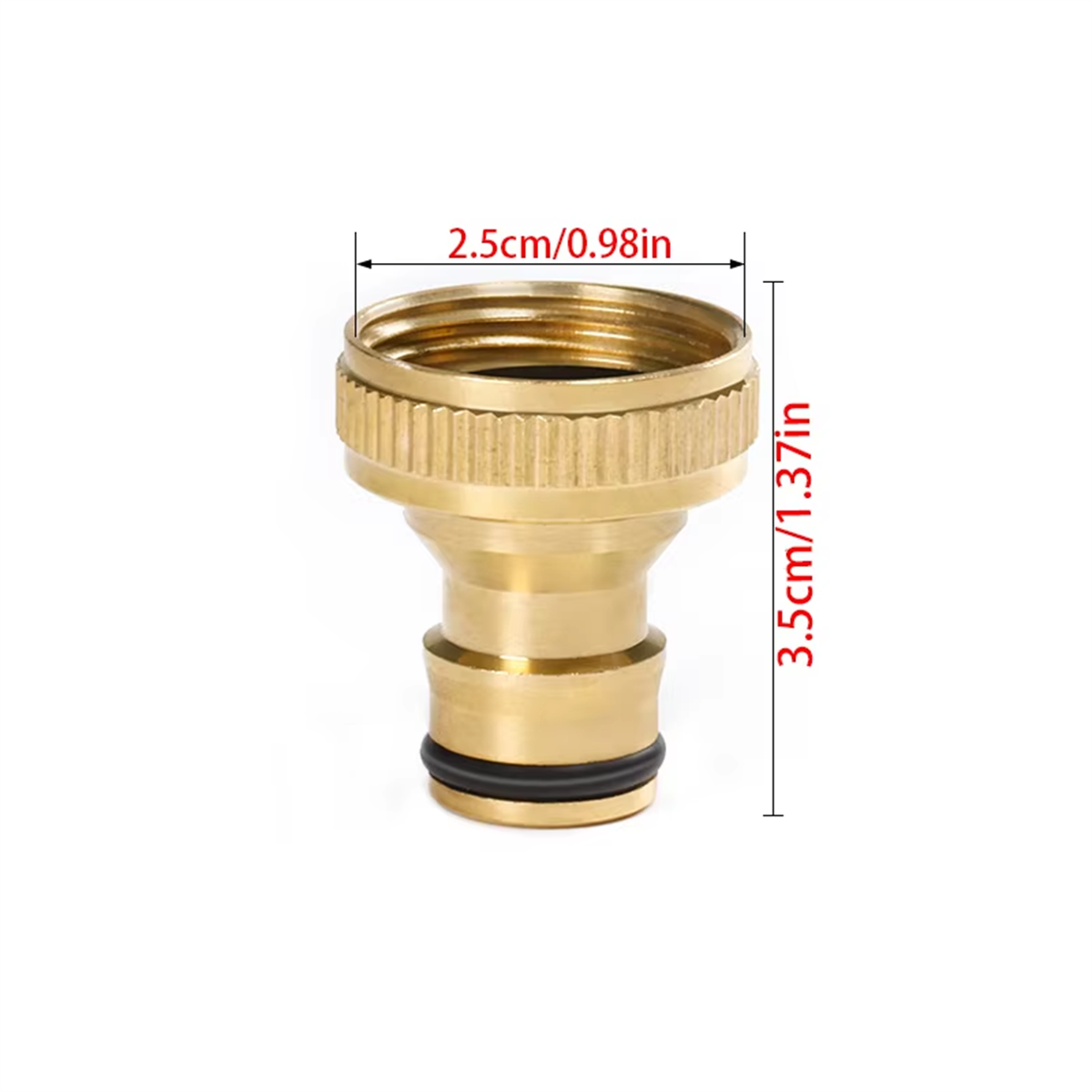 3/4 inch Threaded Garden Water - مراجعة Compression Fitting Brass وسعره