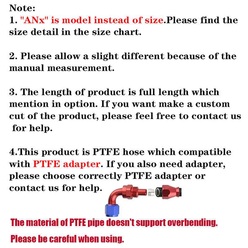 1M/2M/3M/5M AN3 AN4 AN6 AN8 AN - مراجعة Ptfe Tape Thread وسعره