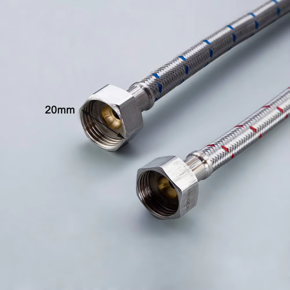 G1/2 G3/8 G9/16 50cm 1 pair St - مراجعة Flexible Hose Braided وسعره