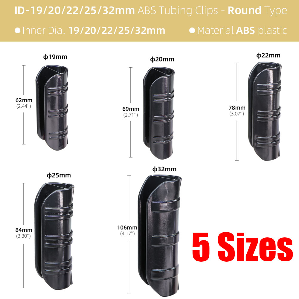 20-50PCS 19/20/22/25/28MM Gard - مراجعة Plastic Pipe Clip وسعره