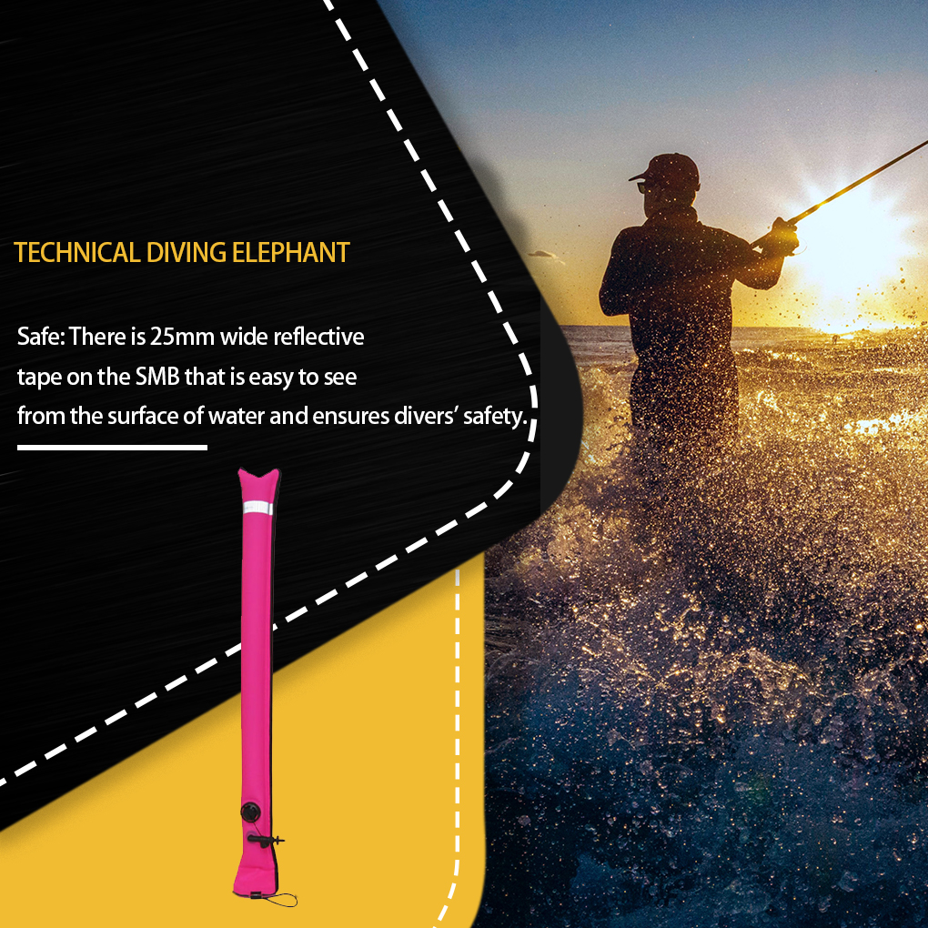 Scuba Diving Surface Marker Bu - مراجعة Float Ball Valve وسعره