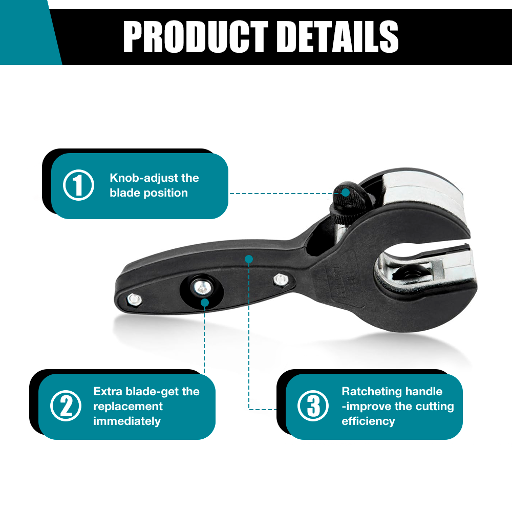 6-29mm Ratchet Pipe Cutter,Hom - مراجعة Pipe Cutter Ratchet وسعره