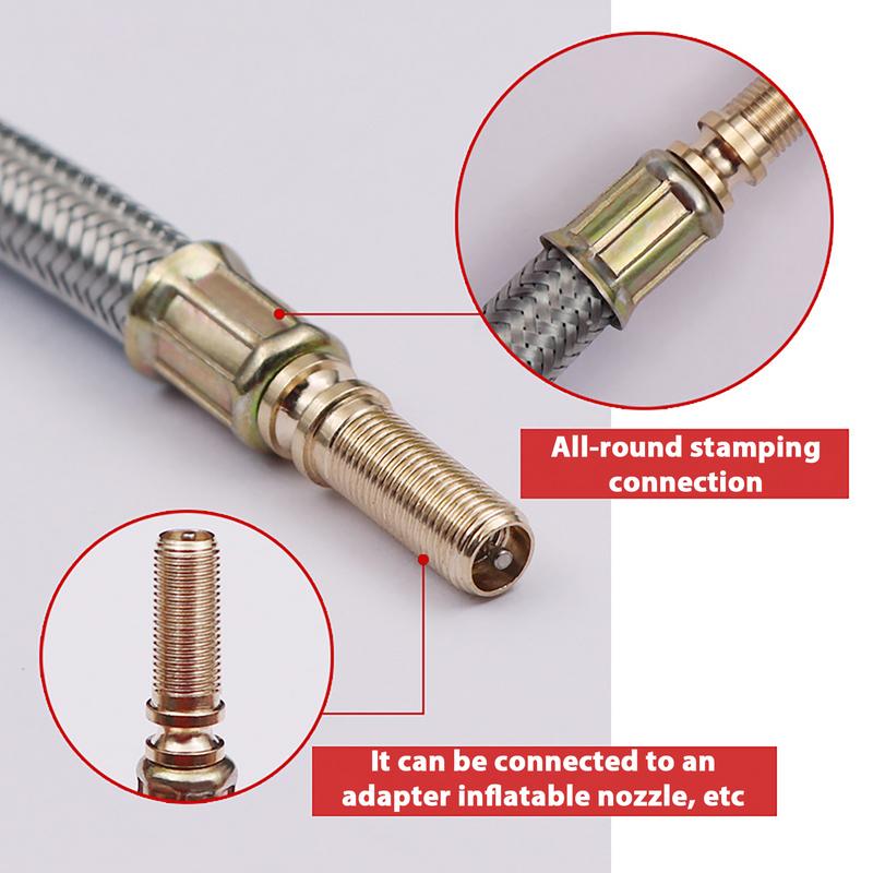 1Piece Truck Valve Extension F - مراجعة Flexible Hose Braided وسعره