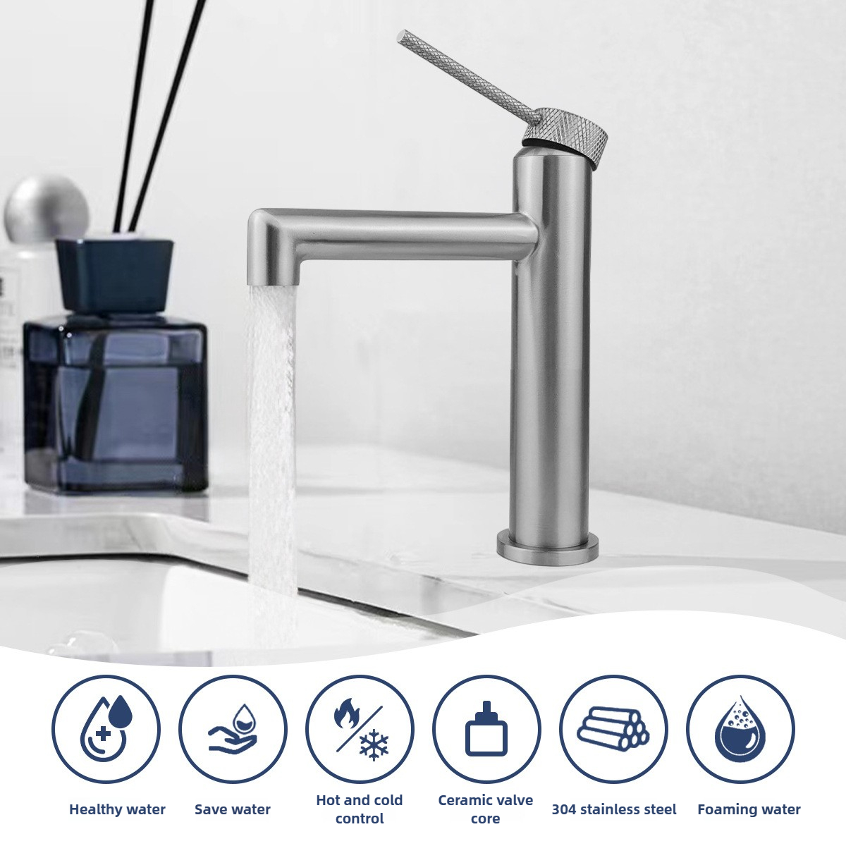 Bathroom Basin Faucet Hot And  - مراجعة Basin Mixer Cartridge وسعره