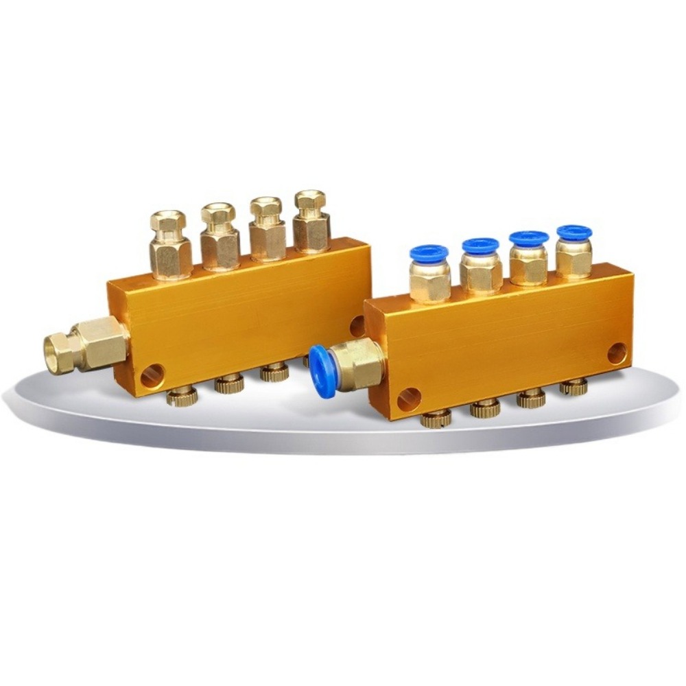 2-12 Ways Aluminium Brass Lube - مراجعة Compression Fitting Brass وسعره