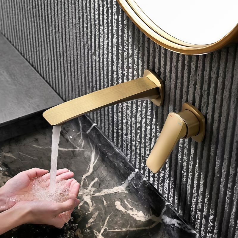 Gold Concealed Bathroom Faucet - مراجعة Basin Mixer Cartridge وسعره