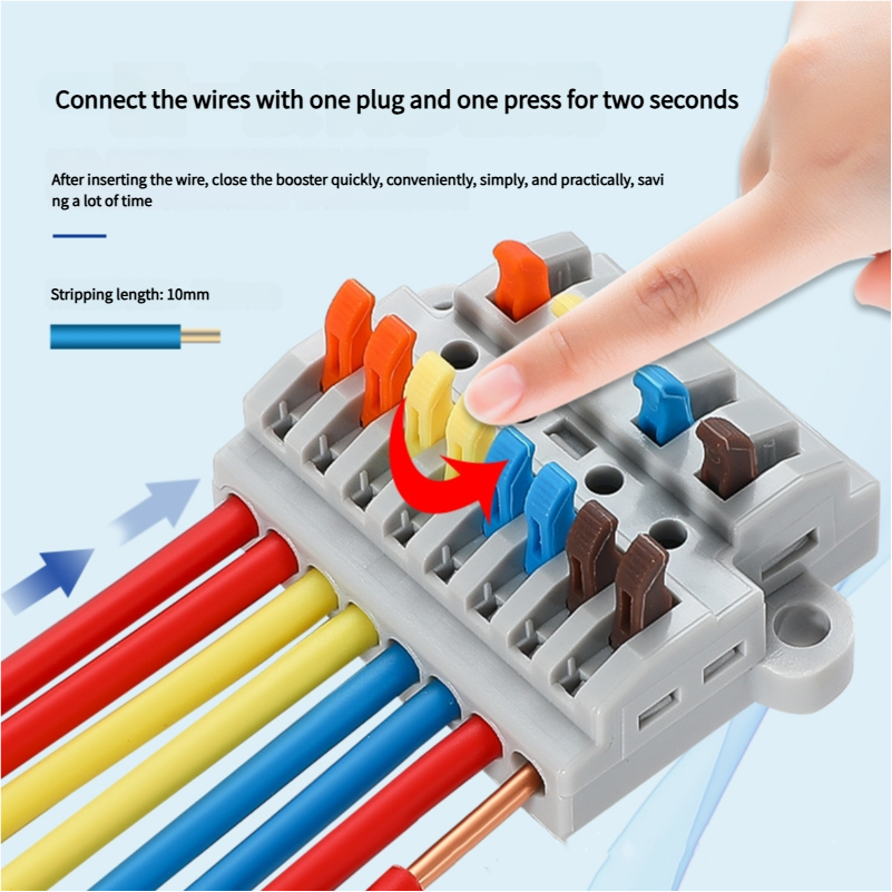 Universal Quick Push-in Electr - مراجعة Push Fit Connector وسعره