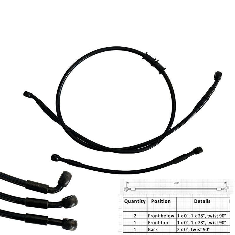 AN3 Moto Hydraulic Stainless S - مراجعة Ptfe Tape Thread وسعره