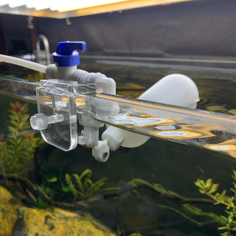 Auto Aquarium Water Changer Ki - مراجعة Float Ball Valve وسعره