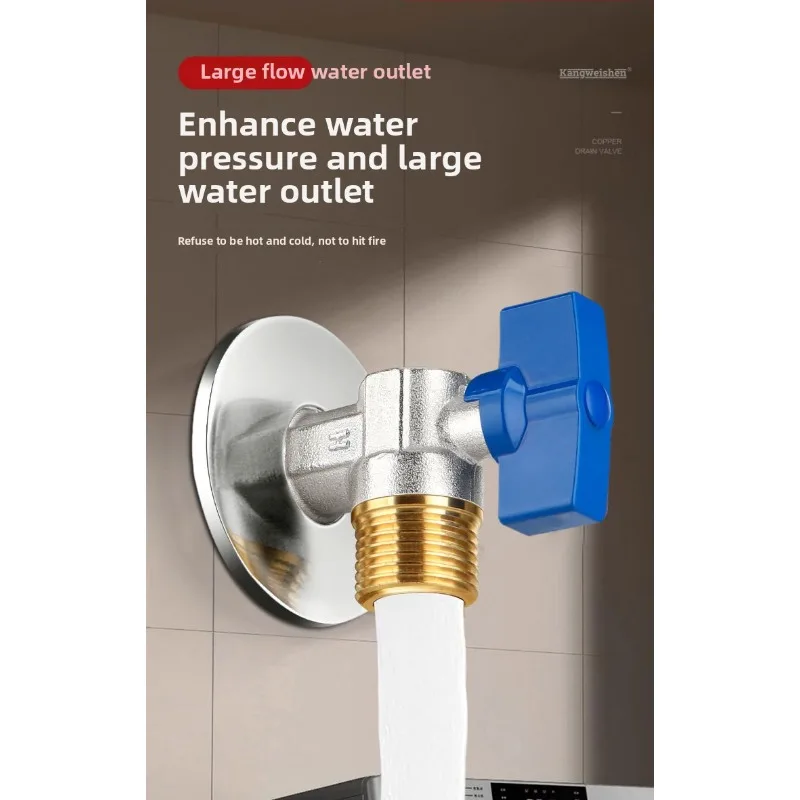 Brass Titanium G1/2 Toilet Flu - مراجعة Toilet Fill Valve وسعره