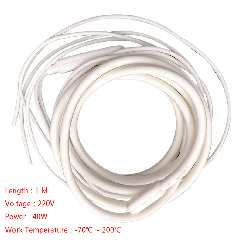 1 Meter 220V 70℃ 40W Waterproo - مراجعة Pipe Freeze Spray وسعره