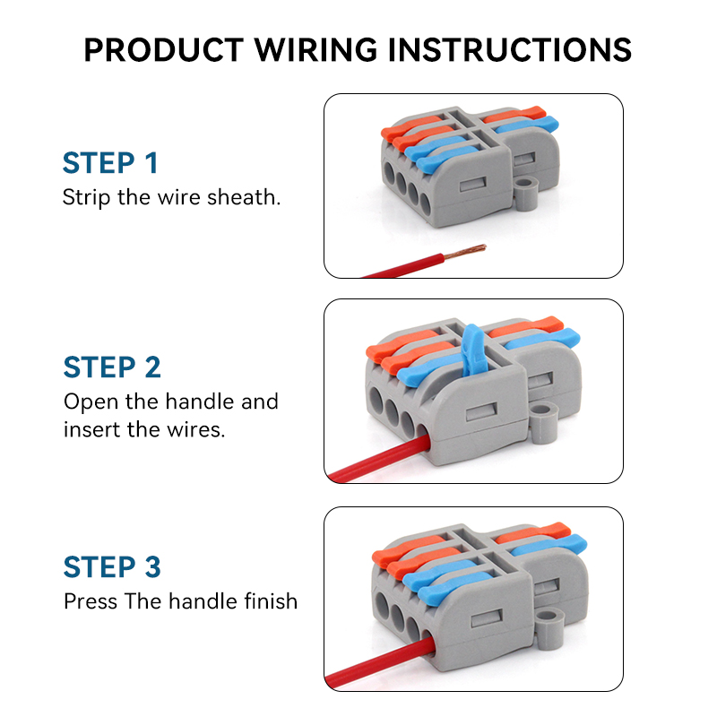 1/5/10 PCS Mini Fast Wiring Ca - مراجعة Push Fit Connector وسعره