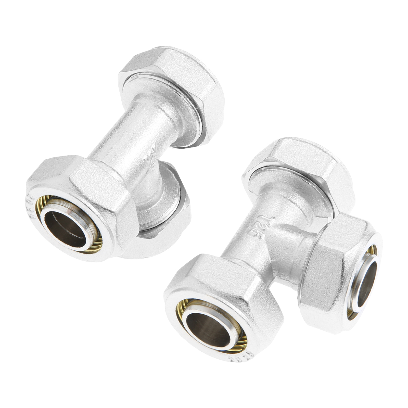 2Pcs 3/4’’ Tee Air Line Fittin - مراجعة Compression Fitting Brass وسعره
