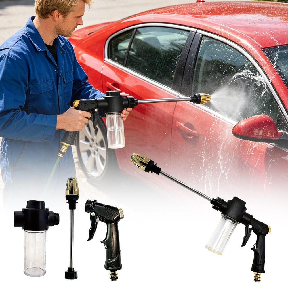 Long Pole Car Washing Tool Wat - مراجعة Flexible Hose Braided وسعره