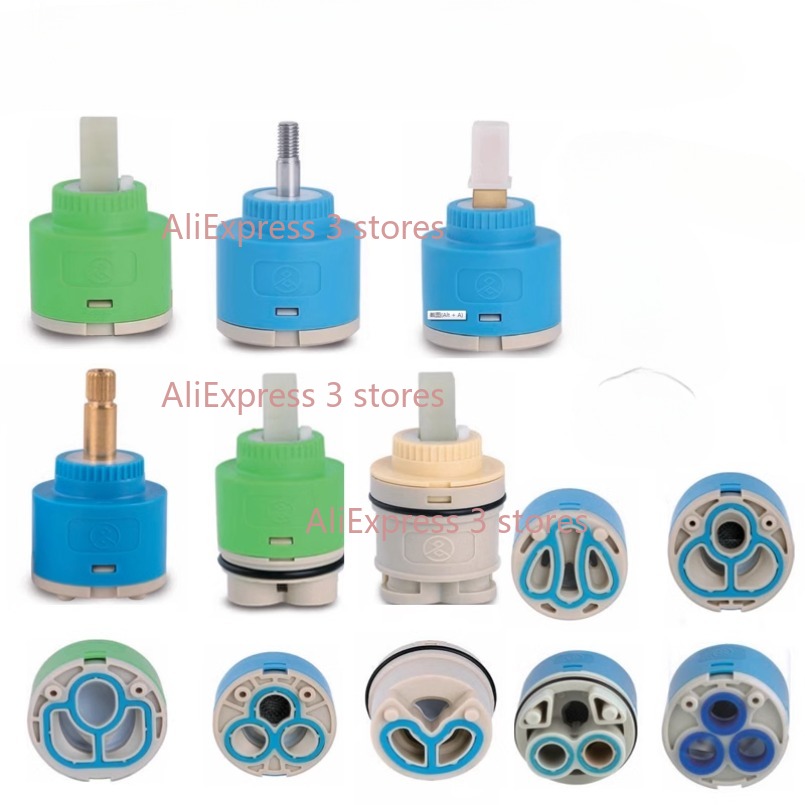 1PCS 35/40mm Replacement Ceram - مراجعة Basin Mixer Cartridge وسعره