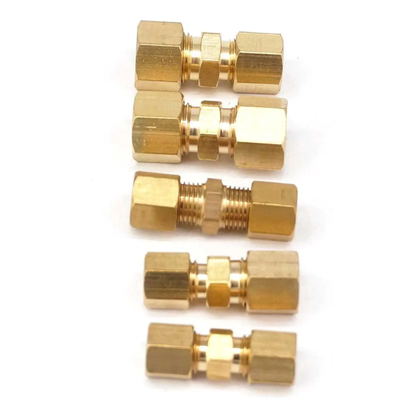Compression Fitting Fit Tube O - مراجعة Compression Fitting Brass وسعره
