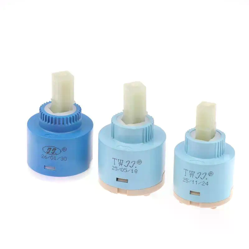 1Pcs Plastic Ceramic Cartridge - مراجعة Basin Mixer Cartridge وسعره