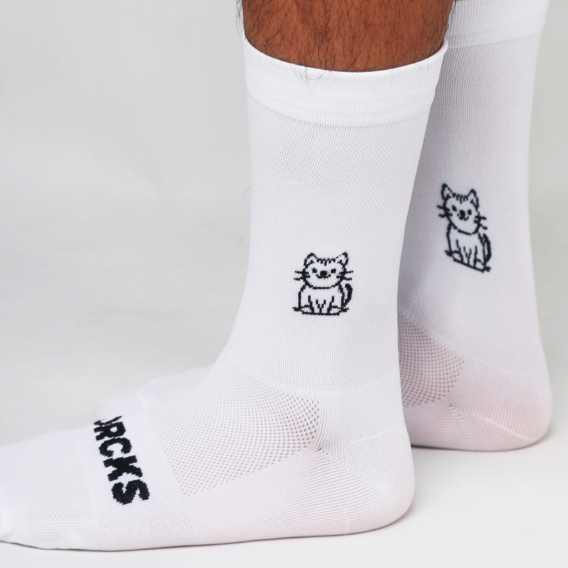 Cat Pattern Cycling Socks Spri - مراجعة Pipe Bending Spring وسعره