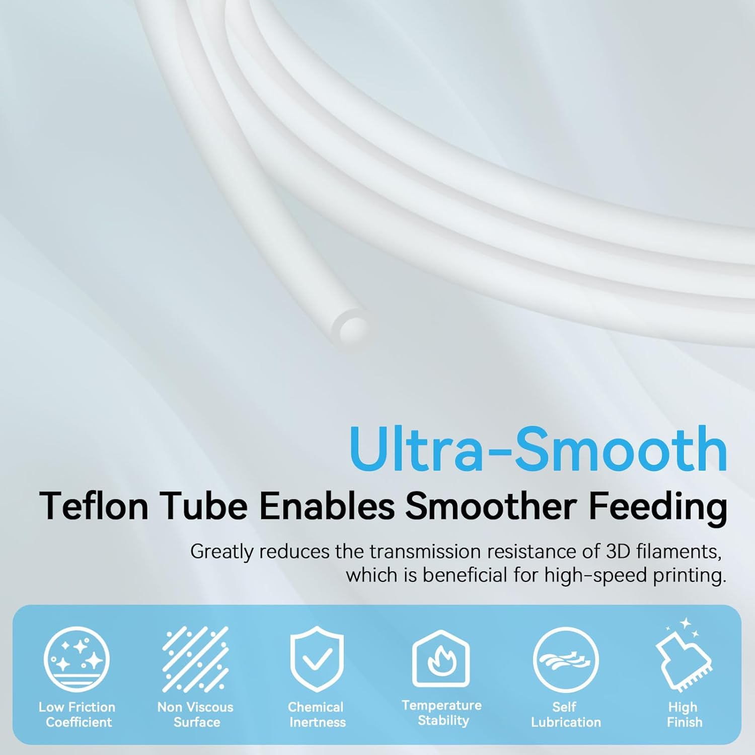 For Bambu Lab Ptfe Tube P1P AM - مراجعة Ptfe Tape Thread وسعره