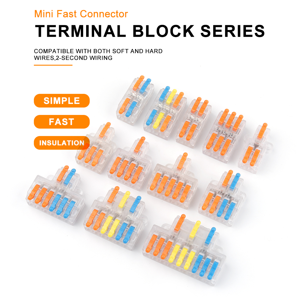 10PCS Quick Push-in Wire Conne - مراجعة Push Fit Connector وسعره