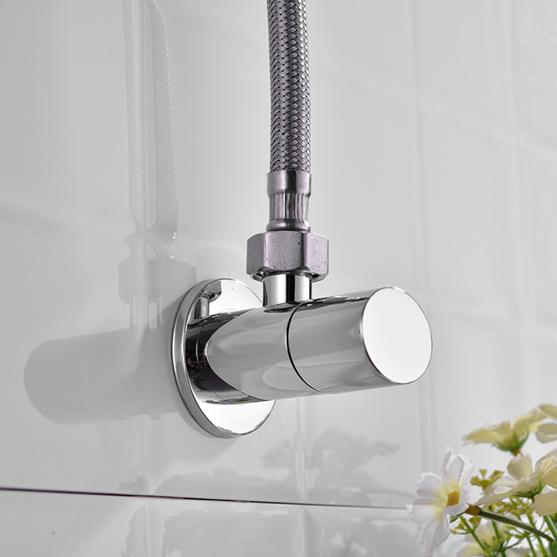 Brass Angle Valve Chrome Black - مراجعة Toilet Fill Valve وسعره