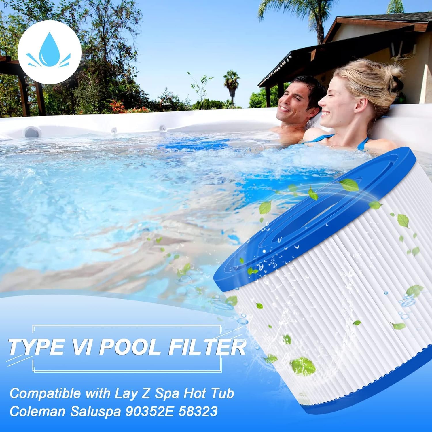 Hot Tub Filter for Bestway Fil - مراجعة Basin Mixer Cartridge وسعره